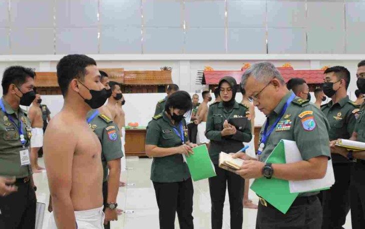 Sidang Parade Caba PK TNI AD  