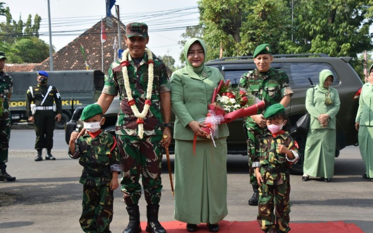Kunjungan Danrem 073/Mkt di Kodim  0715/Kendal