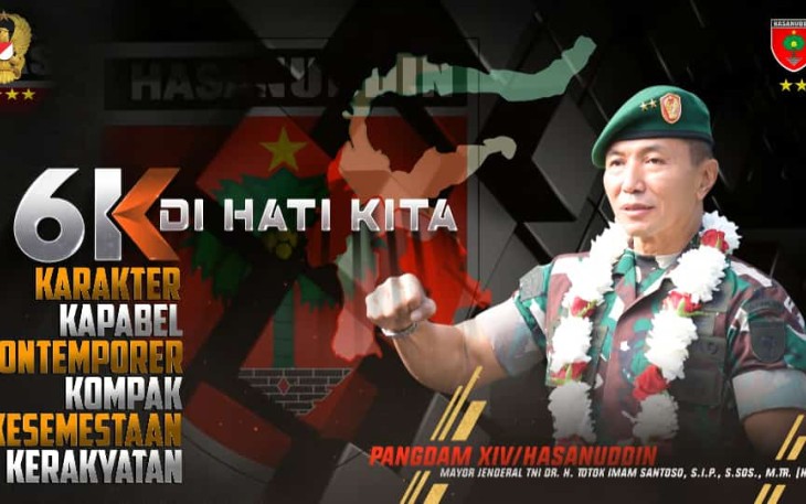 Slogan Kodam XIV/Hasanuddin