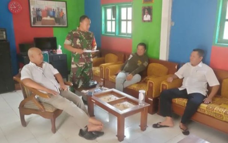 Kopda Deris saat silaturahmi bersama warga binaan 