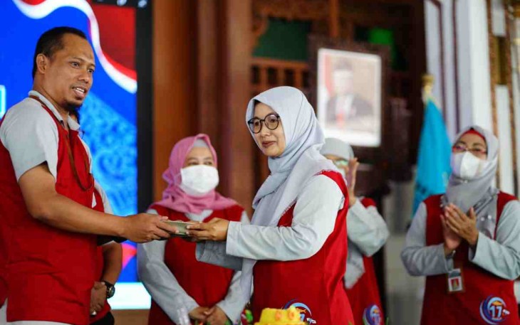 Peringatan HUT Himpaudi di Pendopo Kabupaten Pati