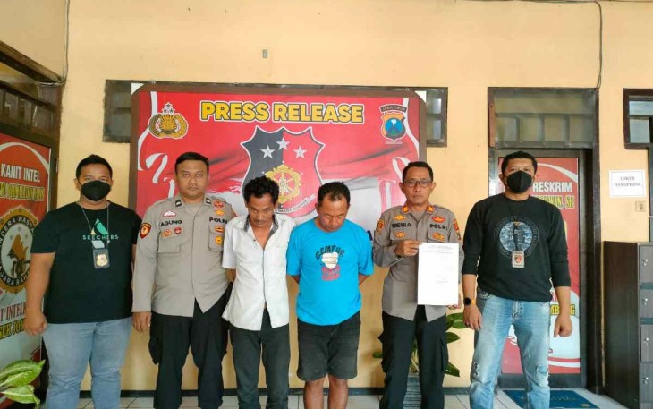 Dua pelaku pengeroyokan berhasil ditangkap polisi, Selasa (20/9)