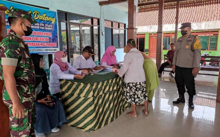 Pendampingan penyaluran BLT DD