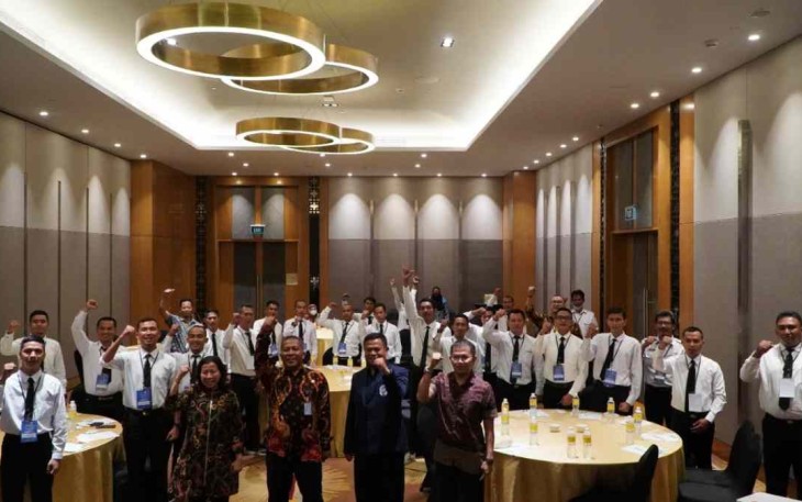 Pelatihan penyelam KPLP di Jakarta, Rabu (21/9)