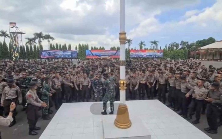 Diklat Integrasi Siswa TNI AL dan Polisi di Makassar, Rabu (21/9)