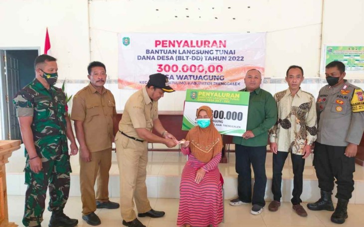 Pendampingan penyaluran BLT DD