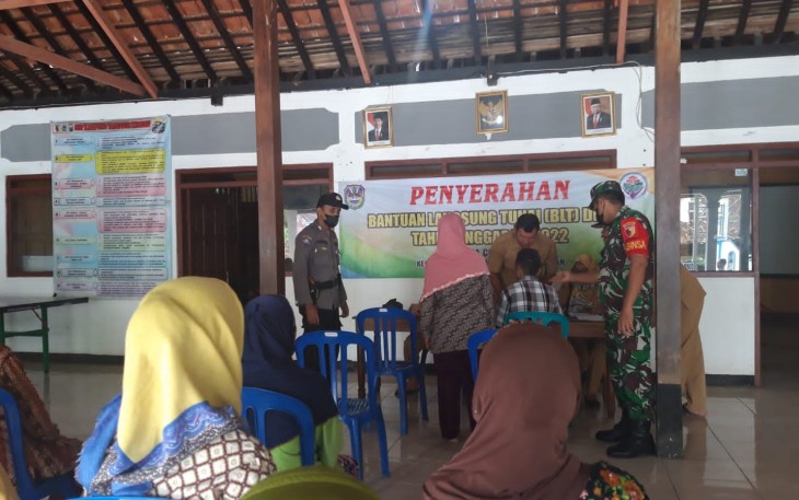Pendampingan penyaluran BLT DD warga binaan