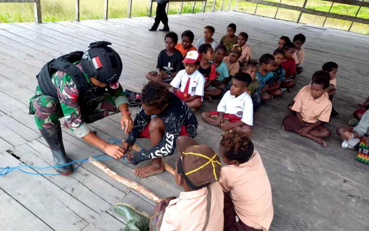 Pembinaan Pramuka di perbatasan 