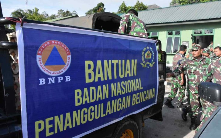 Bantuan sosial korban bencana gempa bumi, Minggu (2/10)