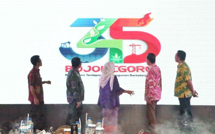 Launching Hari Jadi Bojonegoro Ke 345 di pendopo Kabupaten Bojonegoro. Sabtu (1/10)