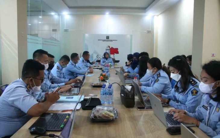 Rapat Jajaran Kanwil Kemenkumham Banten