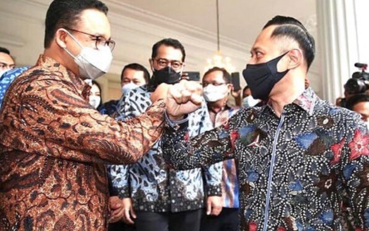 Anis Baswedan saat bertemu AHY
