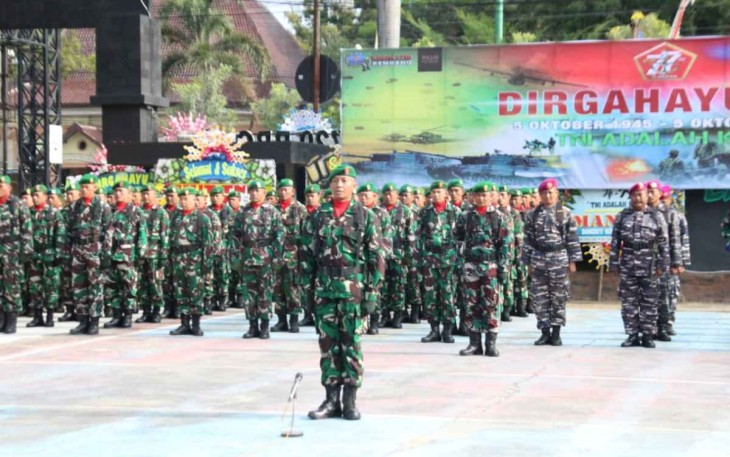 HUT TNI ke-77 Kodim 0720/Rembang