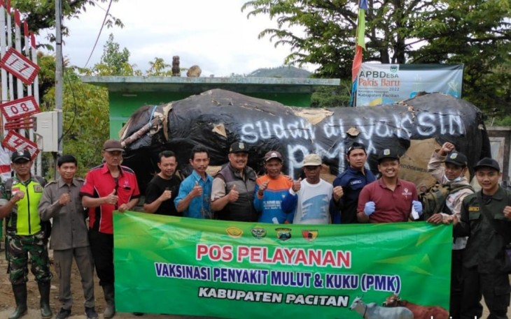 Vaksinasi PMK di wilayah binaan 