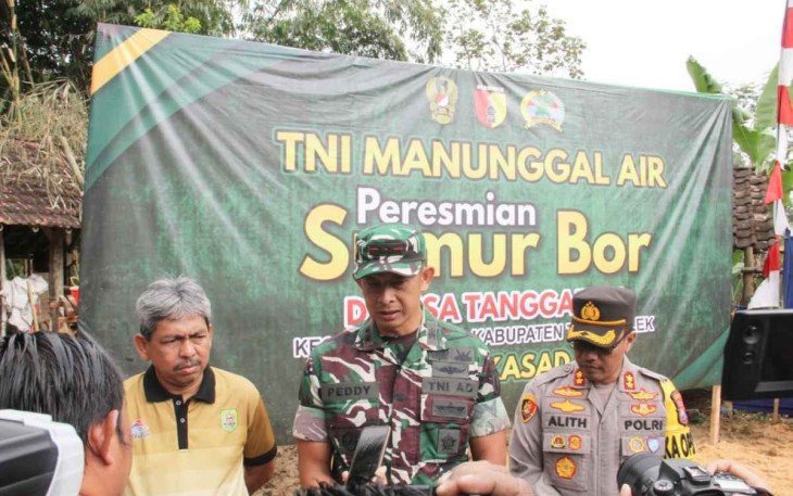 Sumur bor TNI Manunggal Air di wilayah Kodim 0806/Trenggalek 