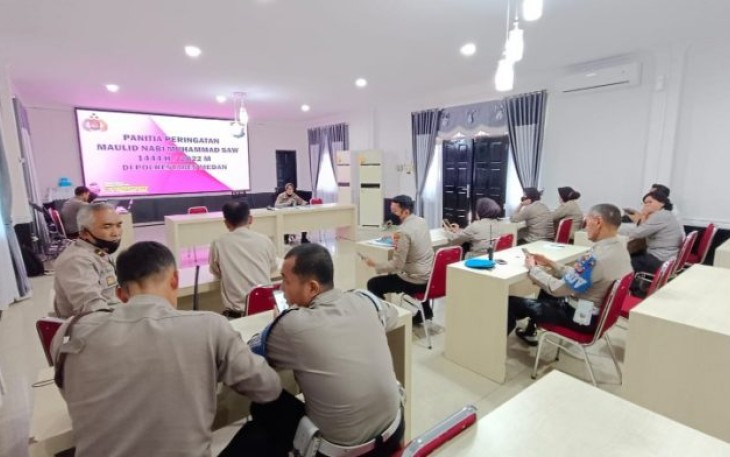 Rapat persiapan Maulid Nabi Muhammad SAW 