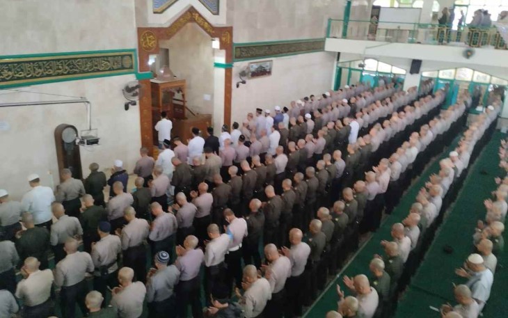 Sholat ghaib di Setukpa Lemdiklat Polri Sukabumi 