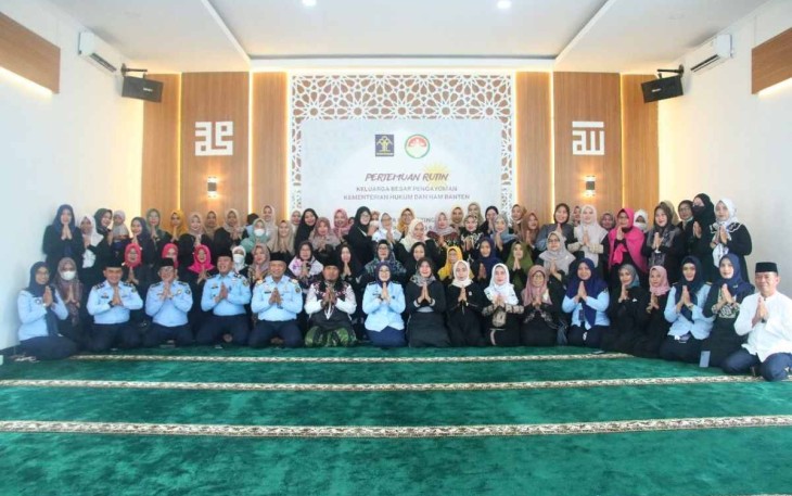 Maulid Nabi Besar Muhammad SAW 1444 H Kanwil Kemenkumham Banten. Senin (10/10)