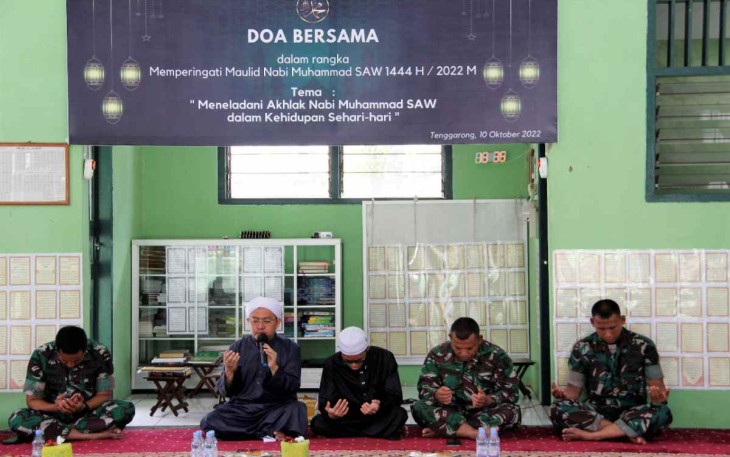Maulid Nabi Besar Muhammad SAW 1444 H di Kodim 0906/Kkr