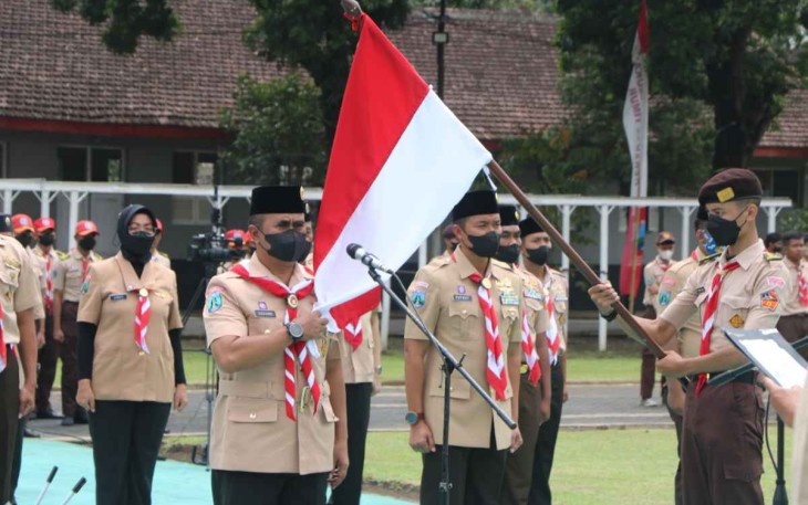Pelantikan Majelis Pembimbing dan Pimpinan Saka Dirgantara Tingkat Daerah Jawa Timur  