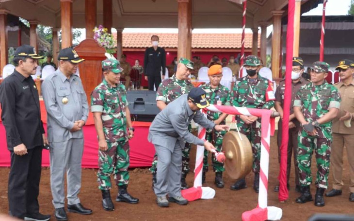TMMD Ke-115 Resmi dibuka Bupati Tulungagung 