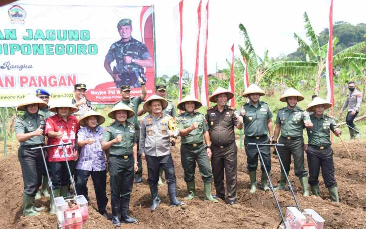 Kodam IV/Dip dukung program ketahanan pangan