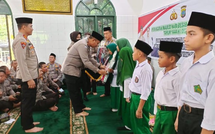 Peringatan Maulid Nabi Muhammad SAW Polrestabes Medan 