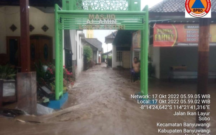 Banjir di Kabupaten Banyuwangi 