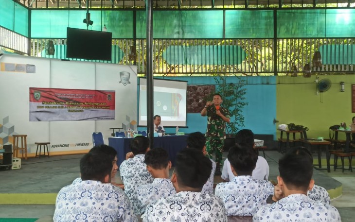 Pembekalan wasbang pelajar 