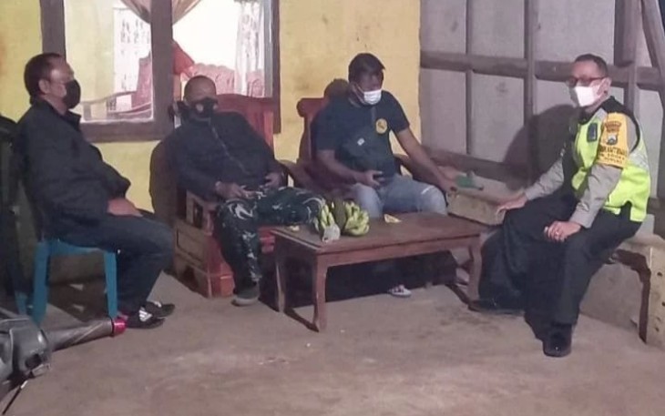 Komsos bersama warga binaan 