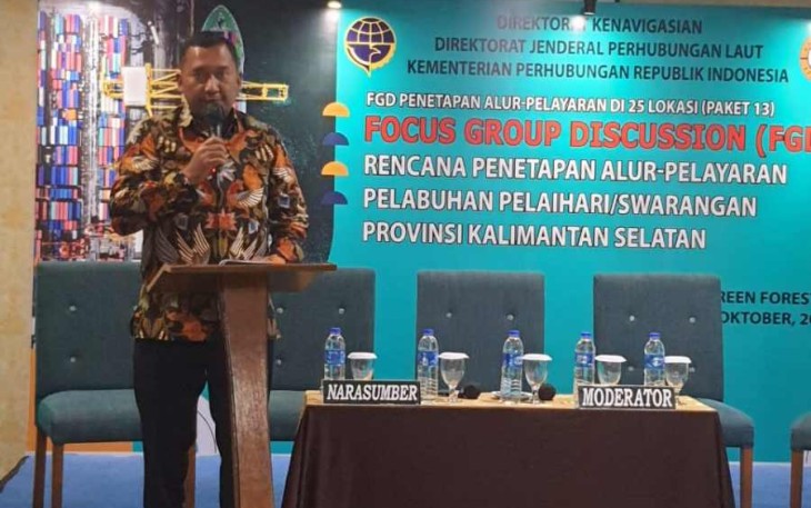 FDG Kemenhub Penetapan Alur Pelabuhan Pelaihari 