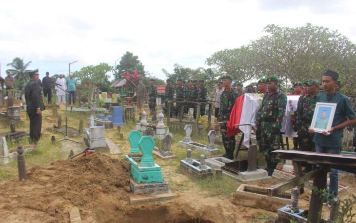 Pemakaman militer veteran RI