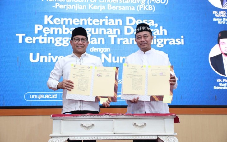 MoU bersama Universitas Nurul Jadid di Probolinggo 