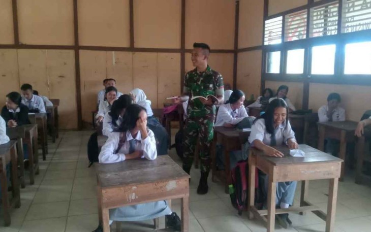Wasbang pelajar SMAN 1 Batang Lupar