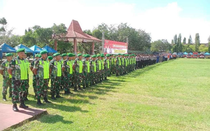  Apel Gelar Pasukan Penanggulangan Bencana Alam