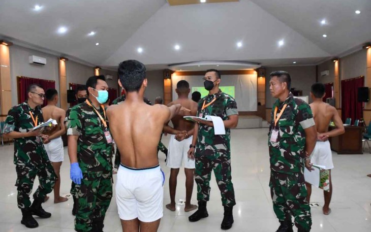 Sidang Parade Cata PK TNI AD Sub. Panda Kendari