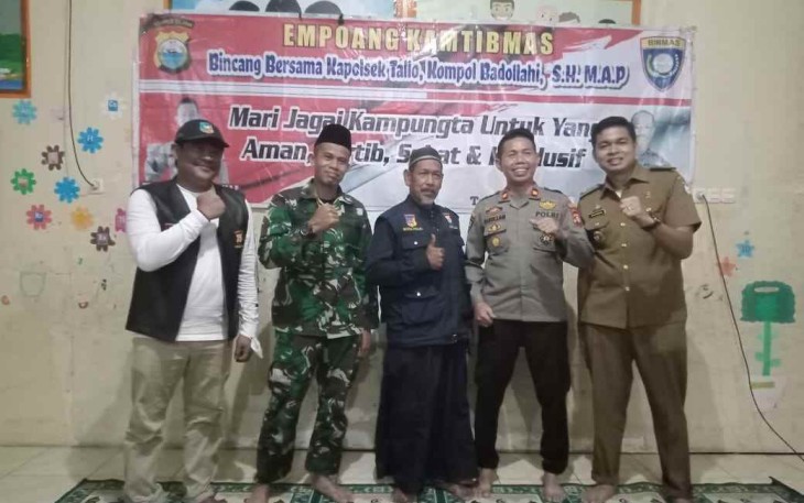 Sinergitas TNI-POLRI di wilayah hukum Polsek Tallo