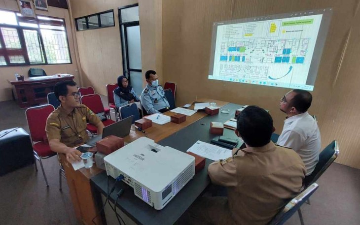 Koordinasi satu atap pelayanan publik Kemenkumham Kota Cilegon 
