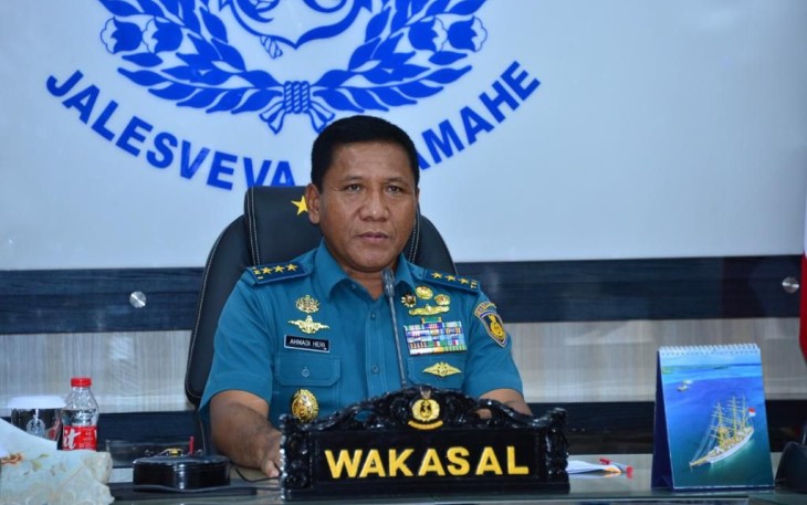 Wakasal Laksdya TNI Ahmadi Heri Purwono