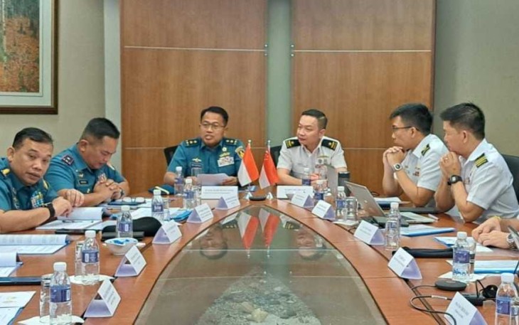 TNI AL Bahas Kerja Sama Dengan Republic of Singapore Navy (RSN