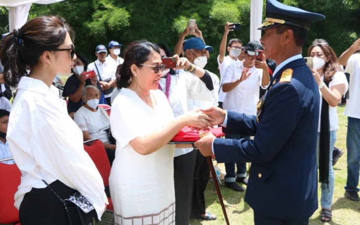 Pemakaman militer Marsda TNI (Purn) Ignatius Triandono
