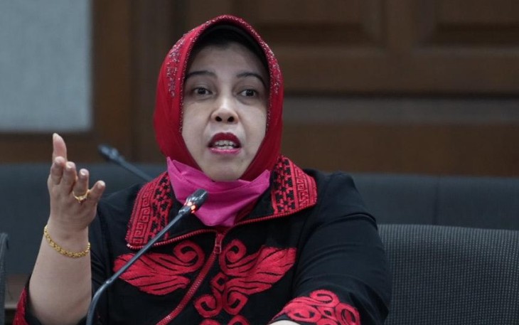 Head of Delegation Indonesia SMED WG Fixy saat memberikan keterangan pers di Jakarta 