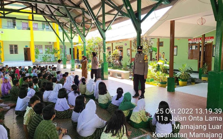 Edukasi Kembali Sekolah Polsek Mamajang