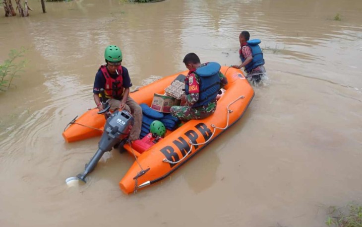 Banjir di wilayah kabupaten Langkat 
