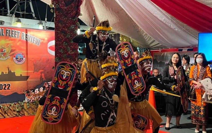 Pentas seni budaya TNI AL di Jepang