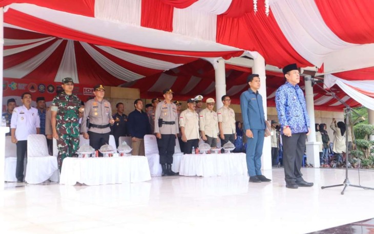 Apel Gelar Pasukan Penanggulangan Bencana 