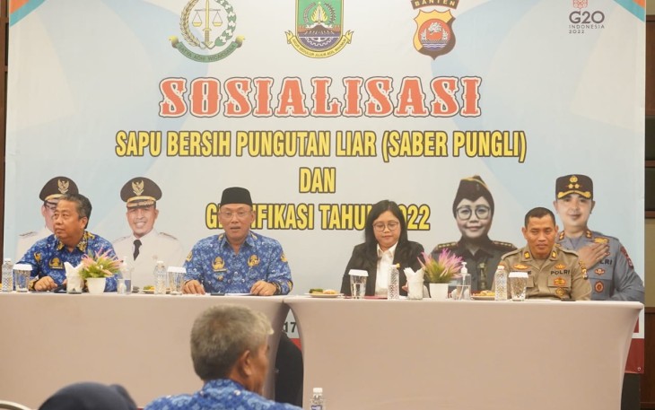 Sosialisasi Saber Pungli Pemkot Cilegon 