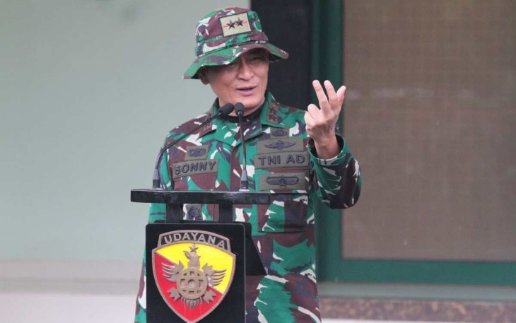Pangdam IX Udayana Mayjen TNI Sonny Aprianto 