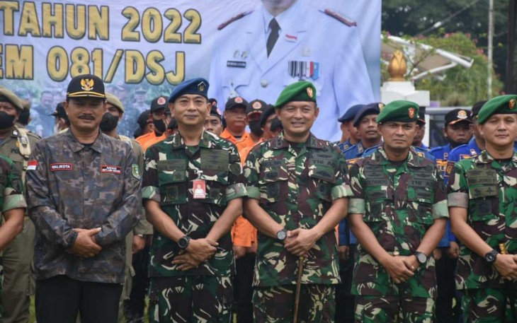 Apel Gelar Pasukan di Madiun