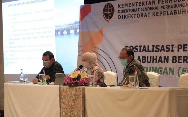 Sosialisasi Ecoport Kementerian Perhubungan 